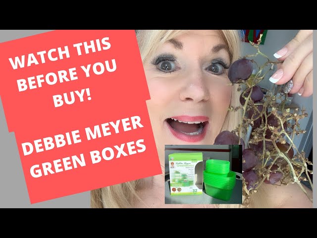 REVIEW - Debbie Meyer Green Boxes, Bags And Cake Cutters - From