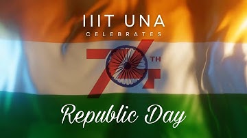74th REPUBLIC DAY CELEBRATION || IIIT UNA || AFTER MOVIE || 2023
