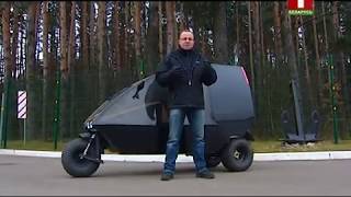 Тест-драйв первого белорусского ЭлектроВелоМобиля. Коробка передач