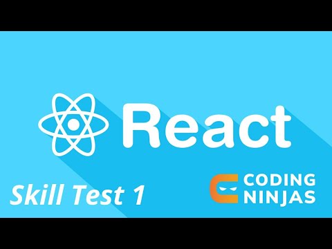 Skill test 1  Tooltip on hover | React Project | Coding Ninjas
