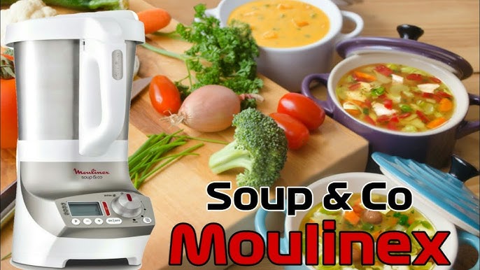 Une soupe en 20min chrono c'est possible avec le Soup & Co de Moulinex