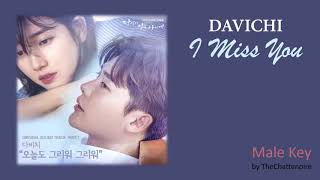 DAVICHI - I Miss You (While You Were Sleeping OST Part 7) [Male Key Ver.]