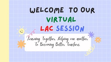 PBAES Virtual LAC Program SY 2021 2022