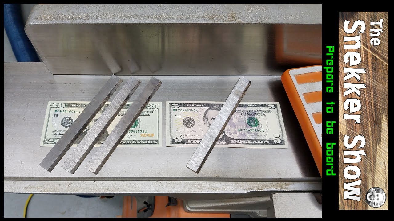 Do I need to replace all three jointer knives? YouTube