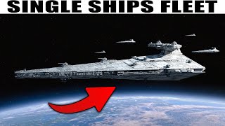 The Strange Single-Ship Fleets of Star Wars, Explained