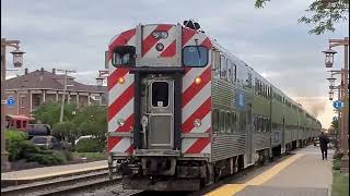 Railfanning Part of the Metra RI Rush Hour at Tinley Park, IL