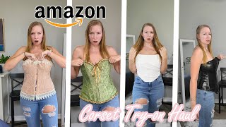 AMAZON CORSET TRY ON HAUL * In-Depth Review *