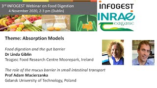 3rd International INFOGEST Webinar on Food Digestion: Absorption models screenshot 4