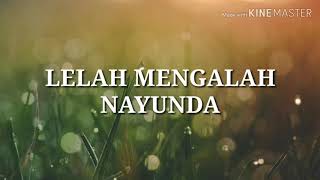 Lelah Mengalah  Nayunda  Lirik