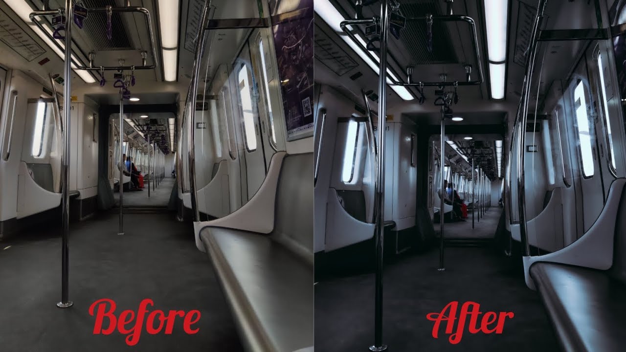 Kolkata metro photo editing। Lightroom photo editing। Lightroom photo