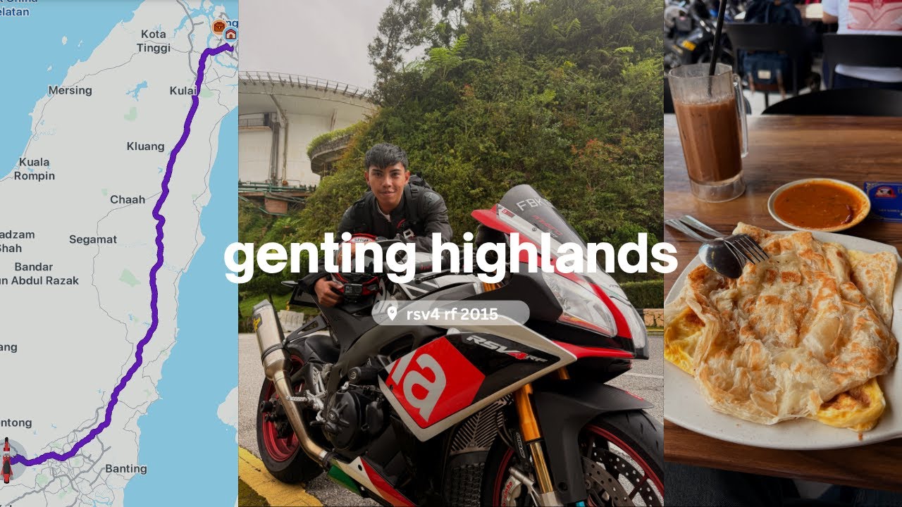 Solo ride to Genting Highlands! | APRILIA RSV4