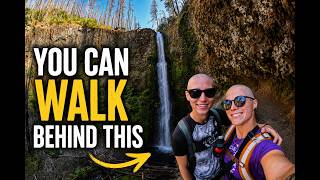 Walking Behind Oregon's Most Famous Waterfall