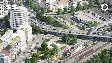 How a Quiet Corner Became a Multi-Modal Transit Hub – Cities Skylines 2