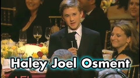 Haley Joel Osment On Being Tom Hanks
