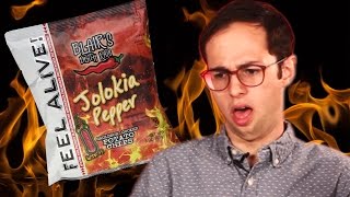 Extremely Spicy Snack Taste Test