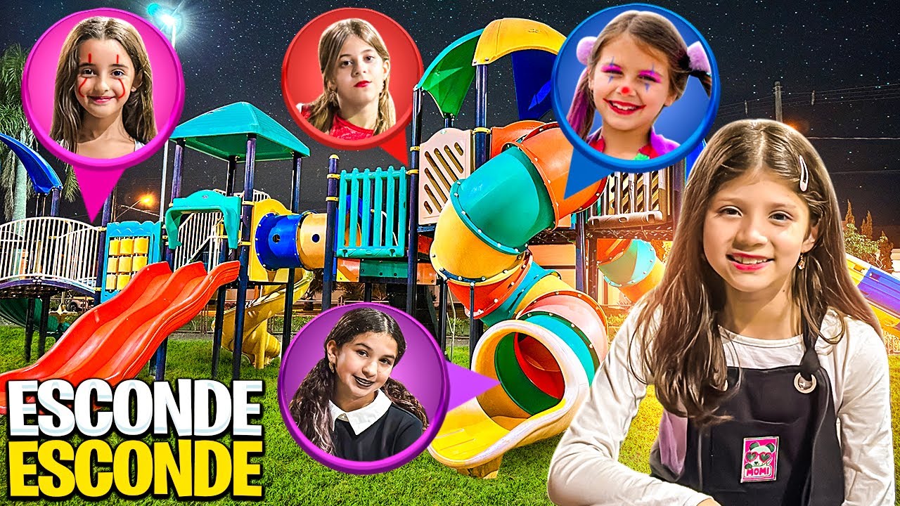 ESCONDE ESCONDE POR LOCALIZAÇÃO COM AS FILHAS DOS VILÕES ★ FAMÍLIA MASUDINHA ★