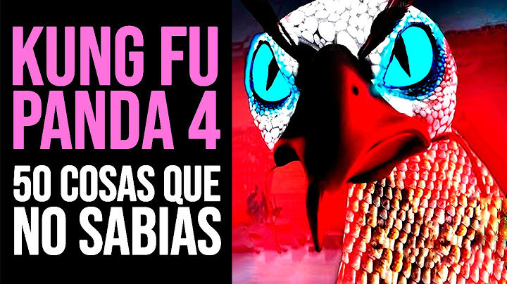 KUNG FU PANDA 4: 50 Cosas que NO SABÍAS | Curiosidades