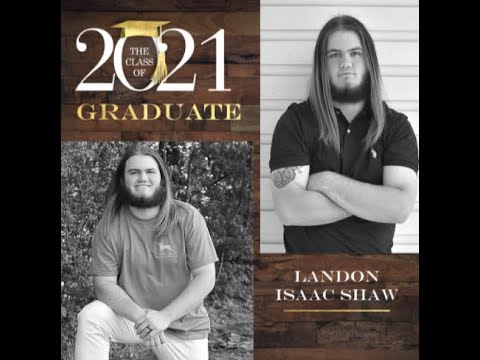 Landon Shaw Brindlee Mountain High School Graduation - Class of 2021