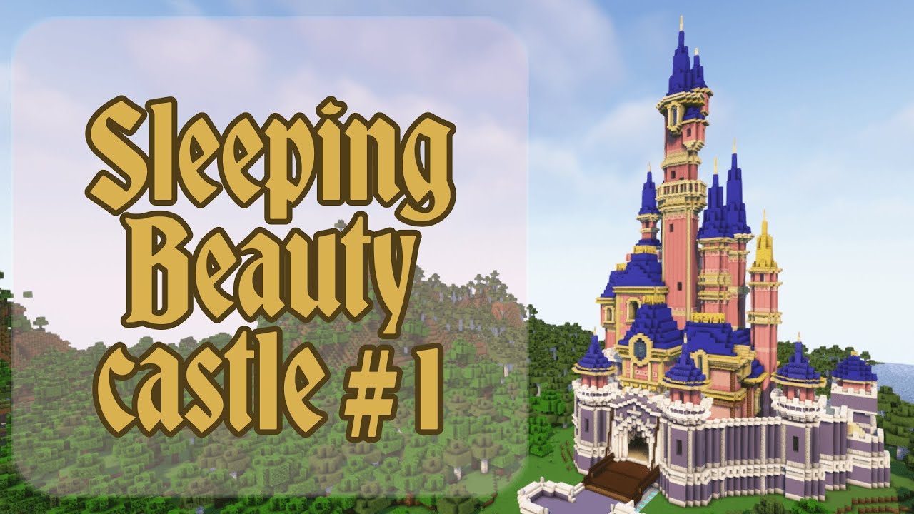 How to Build Sleeping Beauty's Castle in Minecraft Using Cherry