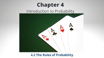 Chapter 4.2 - The Rules of Probability