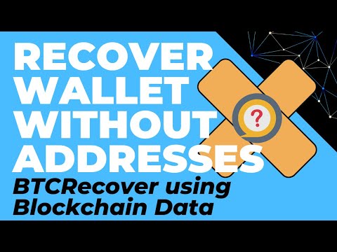 BTCRecover Without Addresses.. Wallet Recovery: Bitcoin, Bitcoin Cash, Litecoin, Vertcoin, Monacoin.