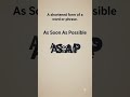 Meaning of Abbreviation