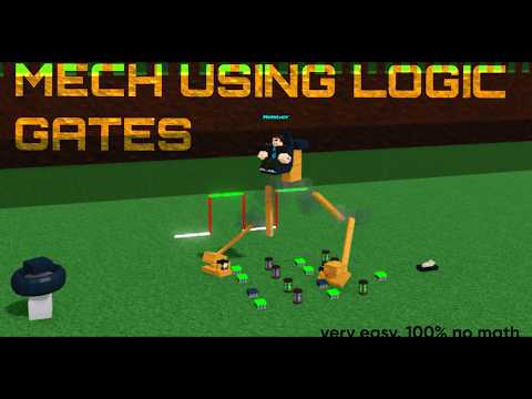 BABFT | Leg Walk ANIMATION using Logic gates (Basic version)