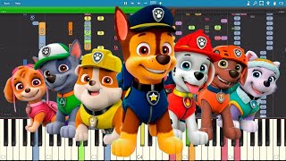 IMPOSSIBLE REMIX - Paw Patrol Theme Song - Piano Cover chords