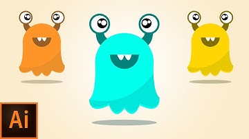 TUTORIAL - Create this Cartoon Character in Illustrator