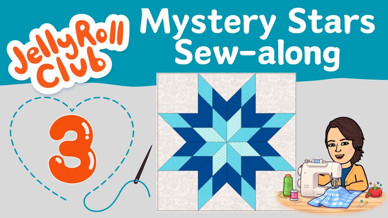 Mystery Star Sampler Quilt Episode 3 Free Pattern YouTube mystery-star-sampler-quilt-episode-3-free-pattern-youtube