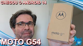Motorola Moto G54  5G  Chegou o Android 14  Como ficou?