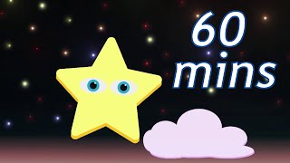 Twinkle Twinkle Little Star | 60 Minutes Non-Stop Nursery Rhymes Co...