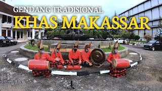 Musik tradisional Gendang Makassar ( instrumen perkusi )