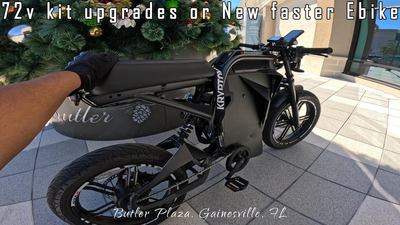 72v 32ah battery 3000w motor kit or new faster ebike my thoughts