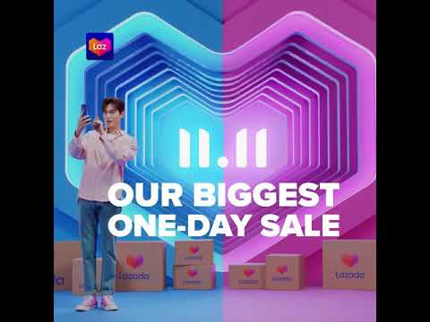 Lee Minho For Lazada 11 11 Sale Lazada Biggest One Day Sale Youtube