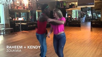 Raheem + Kendy Brazilian Zouk Demo - Zouk Mia