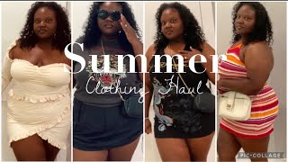 Mini Summer Clothing Haul for thick/curvy girls FT. Waydamin, Ed Hardy & more