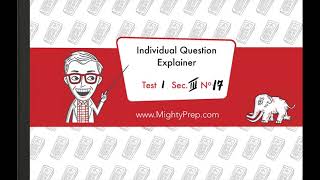 SAT Practice Test 1, Section 3, Question 17