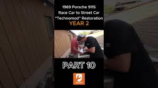 PART 24 | 1969 Porsche 911 S Race Car to Street Car Restoration | #shorts #porsche #restoration