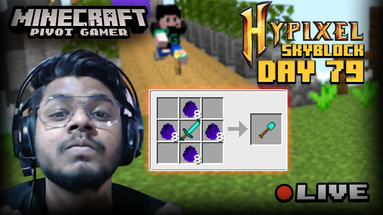 🔴Dungeons with new Aspect of the Void | Minecraft Hypixel SkyBlock Day ...
