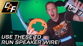 Home Theater Wiring? Run thru walls like a PRO with THESE tools!