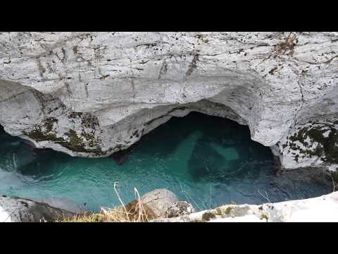 Relaxing Sound of River and Waterfalls 2 Hours / Snowy Mountain Streams