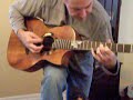 Harold Dickert plays all Koa guitar