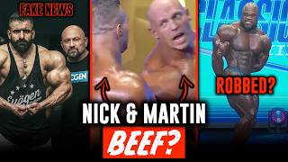 Nick Walker & Martin Drama At The Arnold Hadi Choopan Evogen Fake News Curry Robbed?