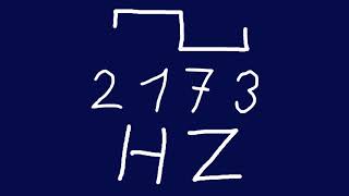 2173 hz square