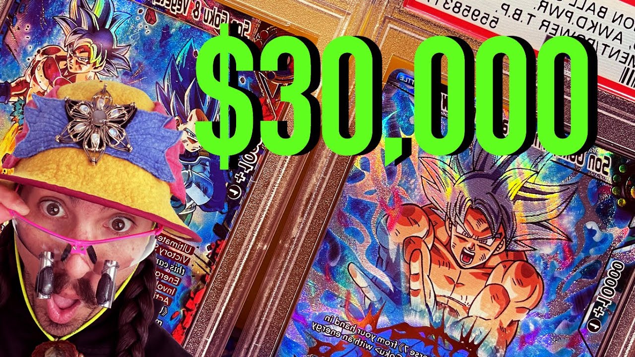MOST EXPENSIVE Dragon Ball Super Card PSA Secret Rares and Sonicare
