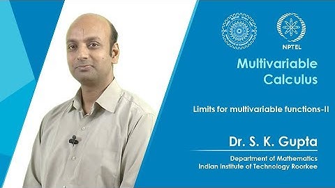 Lecture 03: Limits for multivariable functions-II