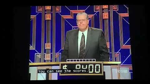 Double Jeopardy, Million Dollar Masters Tournament Day 9 - 3rd Daily Double (5/13/02)