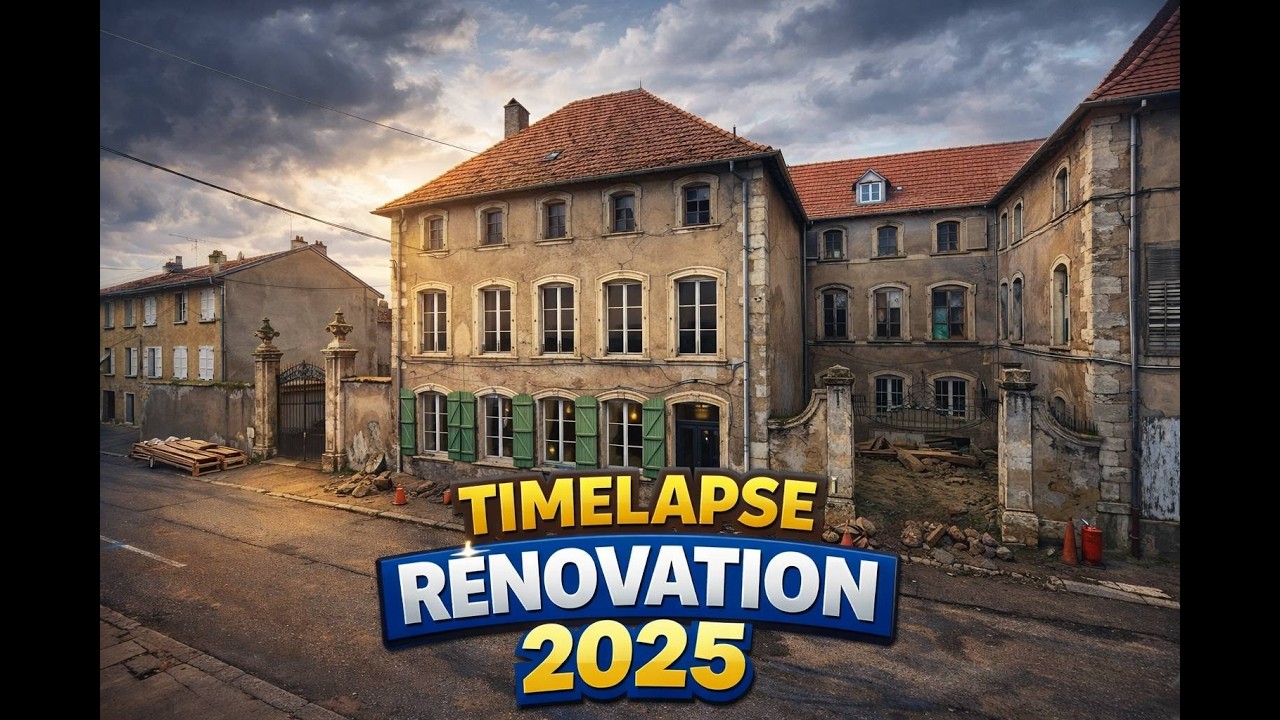 1 an de renovation ... seul - 1 year renovation timelapse
