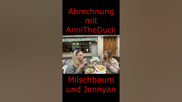 Milschbaum & Jennyan über Anni The Duck🤬 #statement #AnniTheDuck